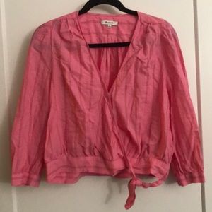 Madewell wrap top